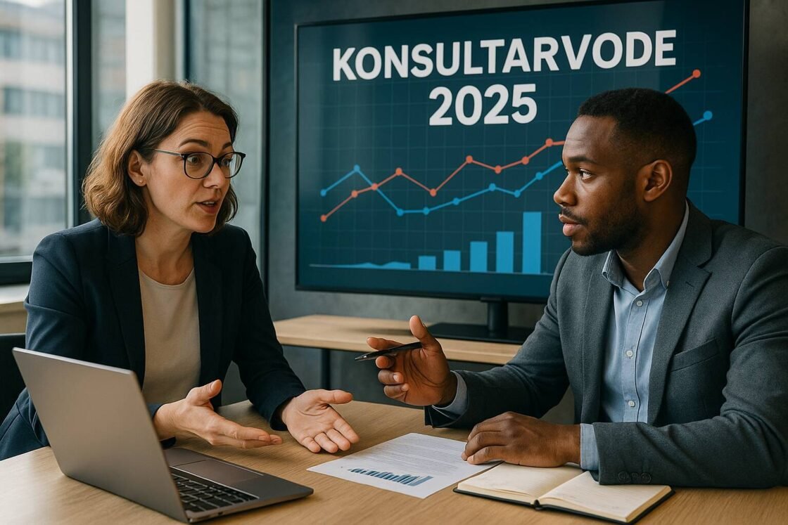 Aktuella trender, branschskillnader och strategier för konsultarvoden 2025. Lär dig om värdebaserad prissättning och optimala prisnivåer för konsulter.