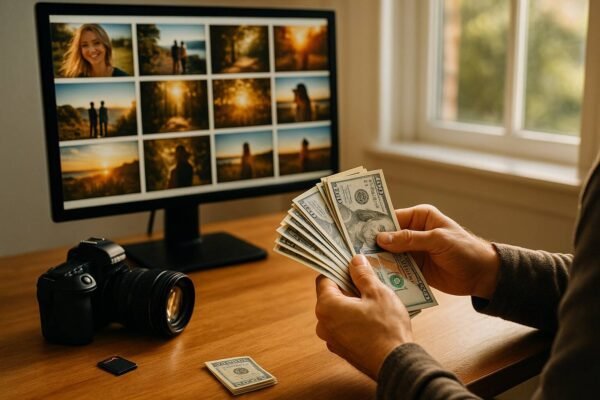 Tjäna pengar på fotobilder: komplett guide 2025 Upptäck hur mycket du kan tjäna på att sälja fotobilder online. Jämför plattformar, strategier och intäktspotential för stockfotografi år 2025.